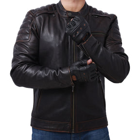 CRUSADER Motorcycle Leather Jacket