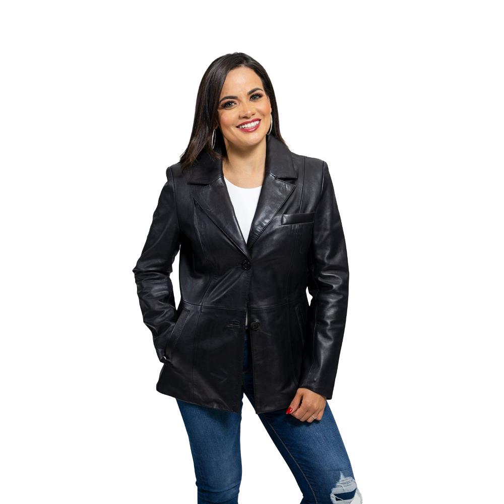 Dahlia - Women's Fashion Lambskin Leather Jacket Jacket Best Leather Ny   