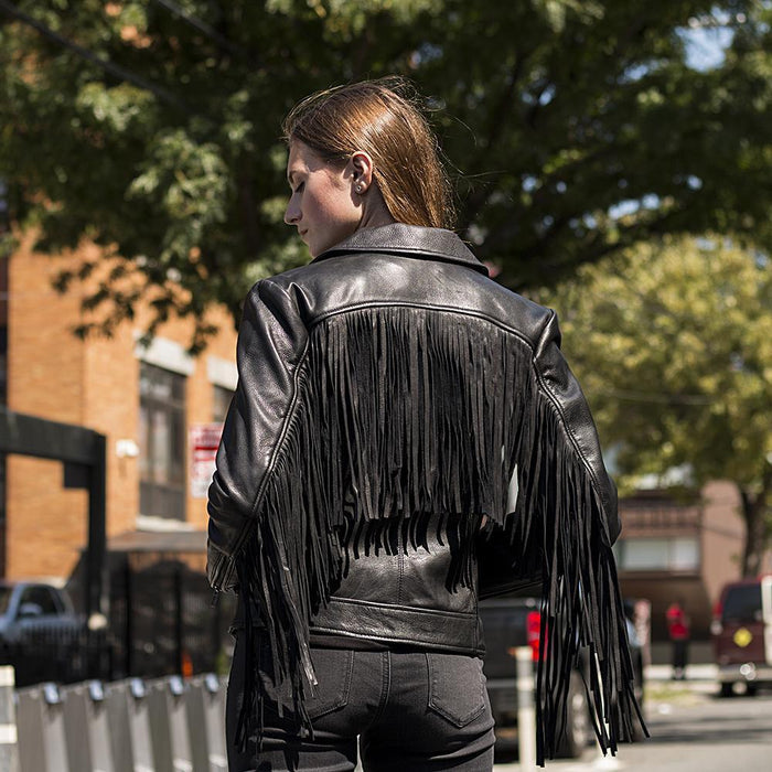 Daisy - Women's Fashion Leather Jacket (Black) Women's Fashion Leather Jacket Best Leather Ny