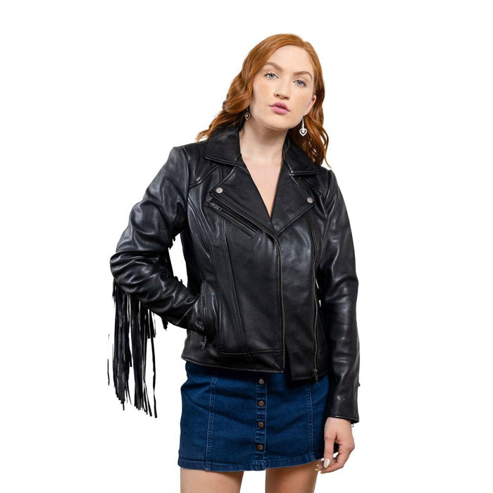 Daisy - Women's Fashion Leather Jacket (Black) Jacket Best Leather Ny   
