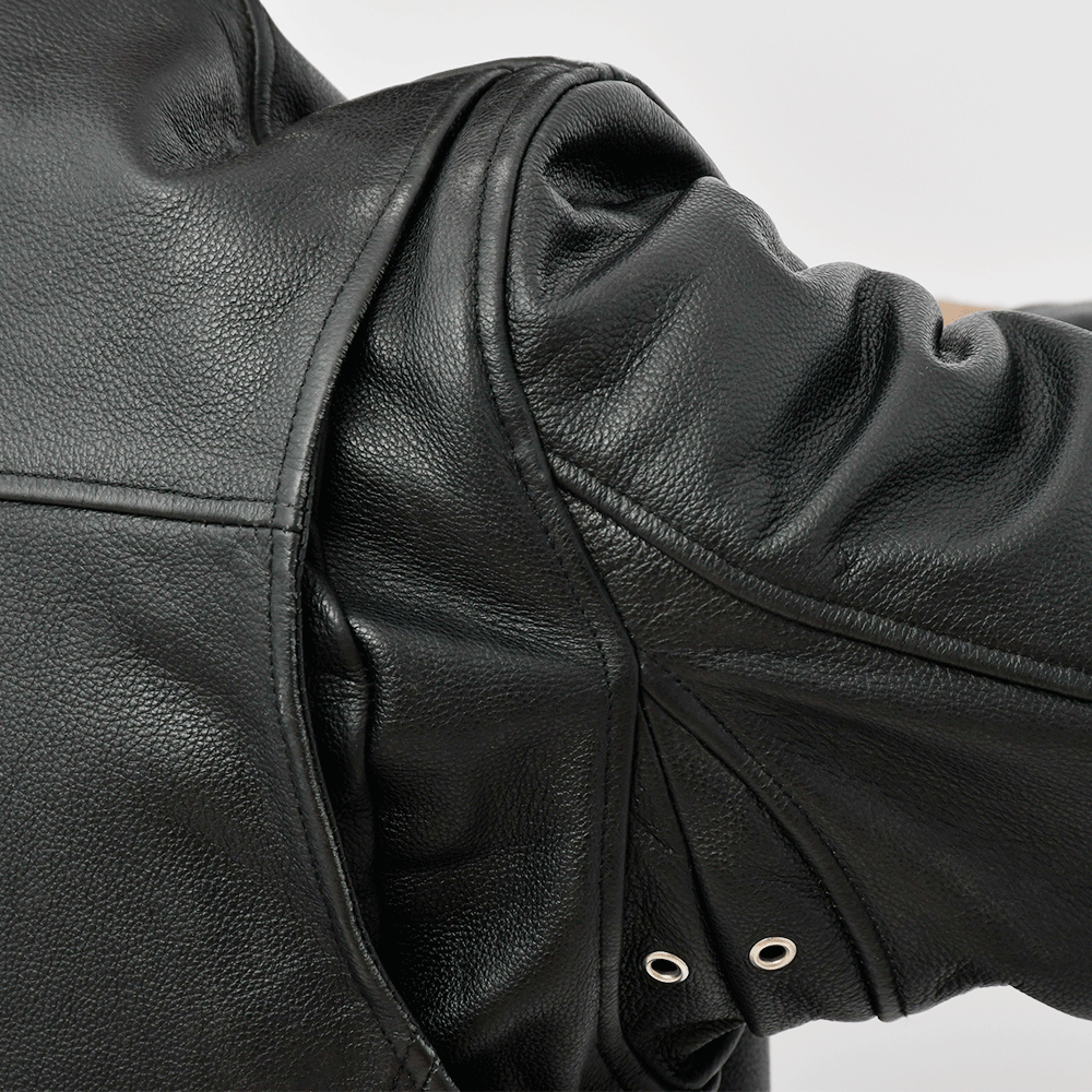DAREDEVIL Café Style Leather Jacket