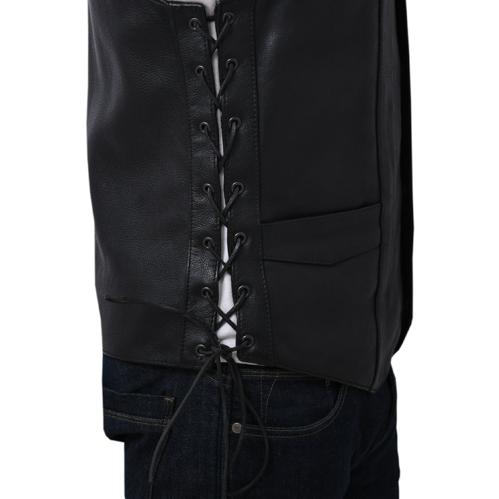 DELANEY - Motorcycle Leather Vest