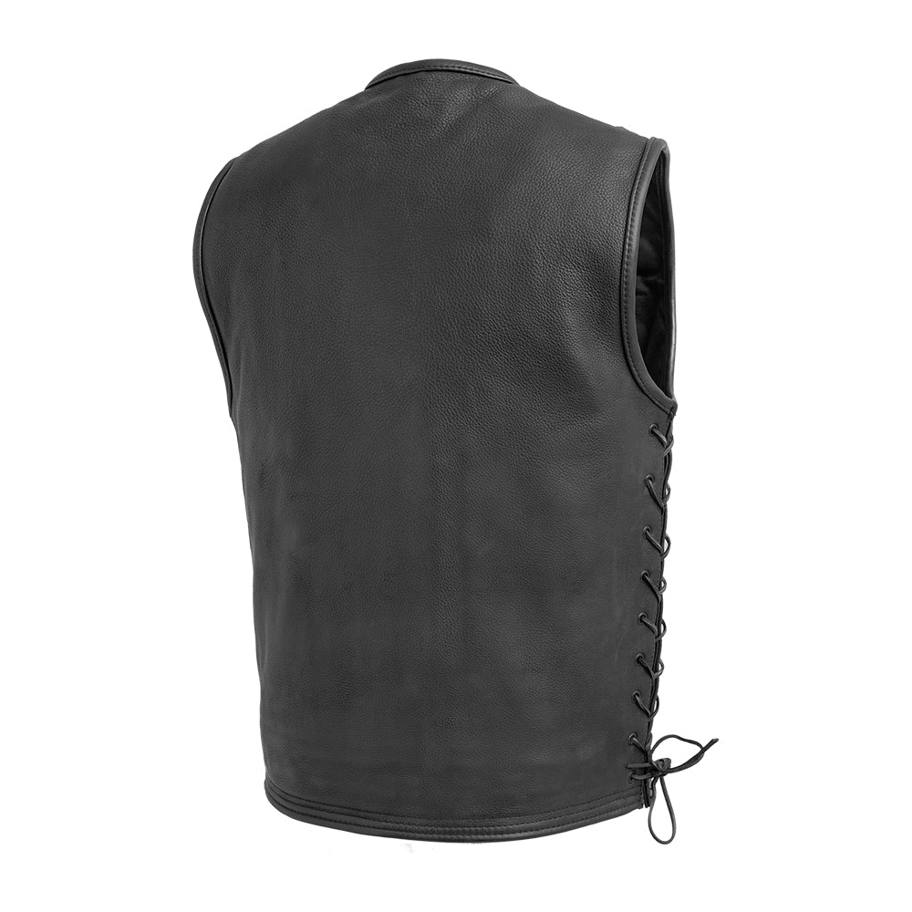 DUNKRIK - Motorcycle Leather Vest Men's Vest Best Leather Ny   