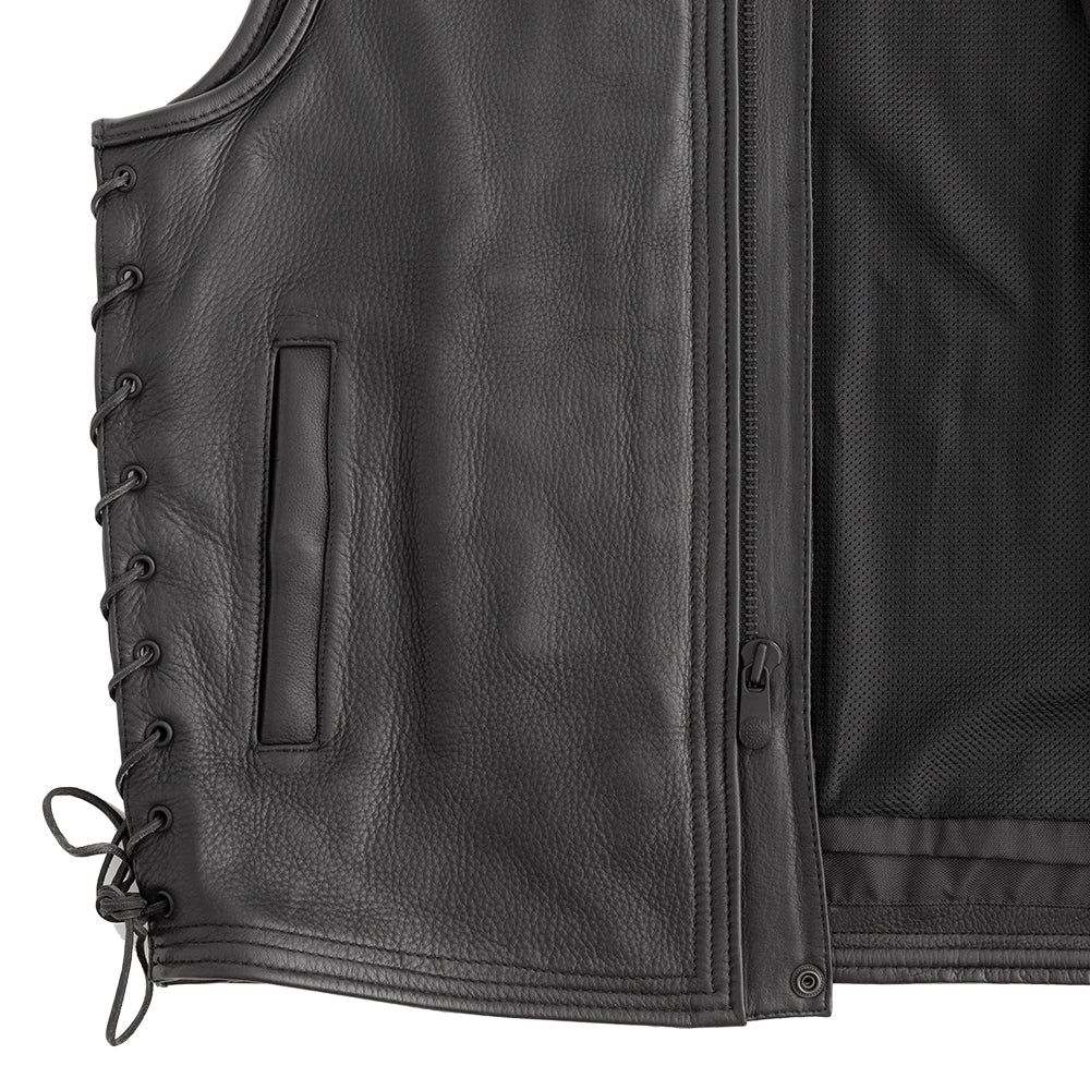 DUNKRIK - Motorcycle Leather Vest