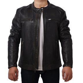 EAGLE Motorcycle Leather Jacket Men's Jacket Best Leather Ny   