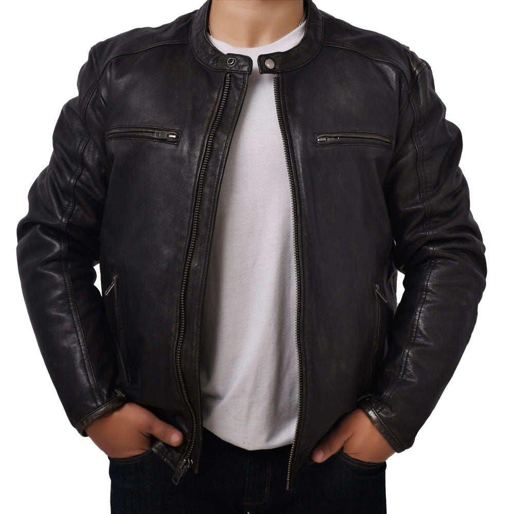 EAGLE Motorcycle Leather Jacket
