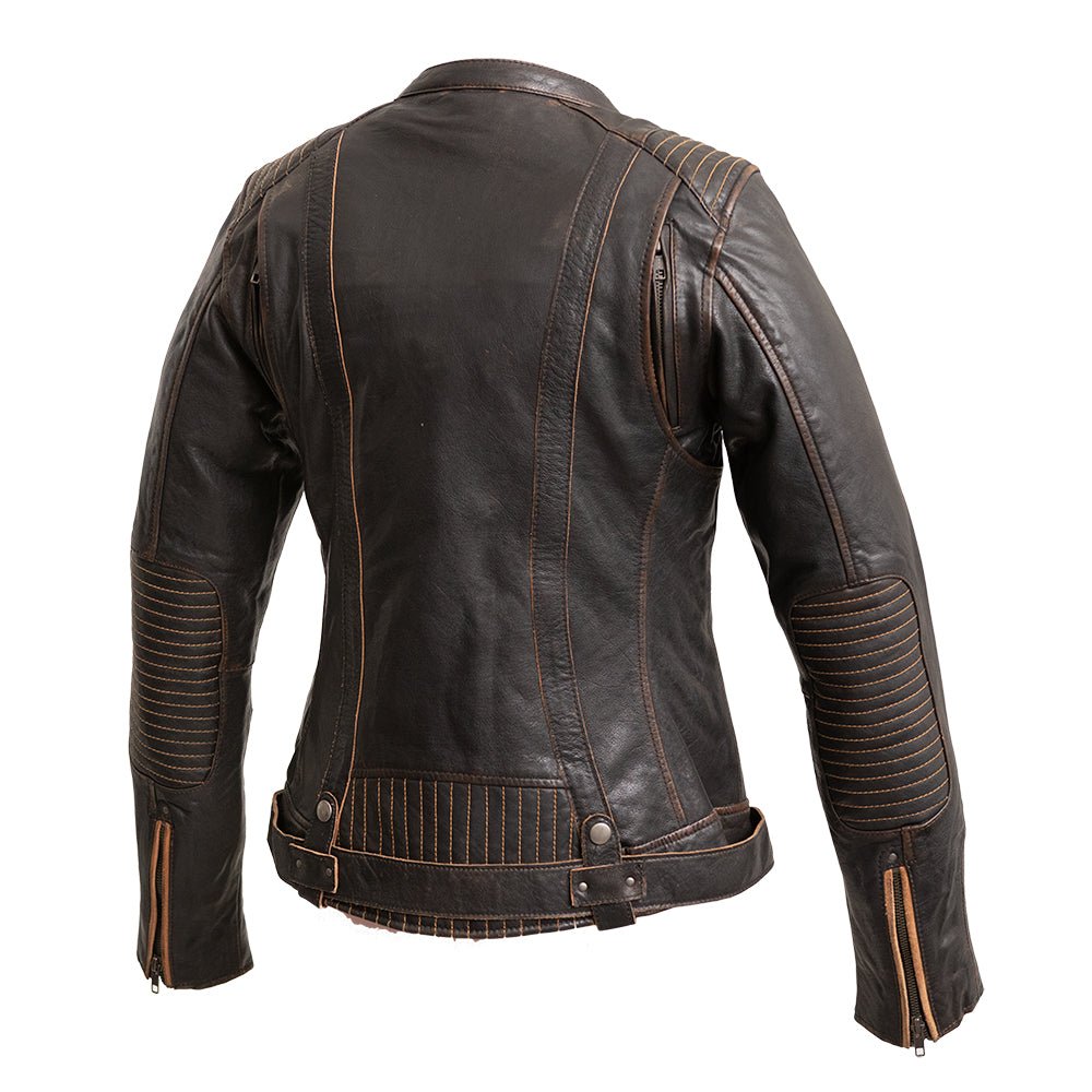 PRANKSTER Motorcycle Leather Jacket Women's Motorcycle Leather Jacket Best Leather Ny