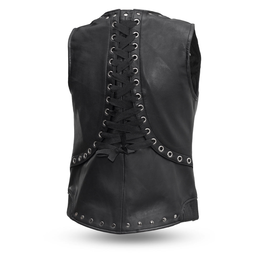 SWEET SUMMER Motorcycle Leather Vest Women's Leather Vest Best Leather Ny