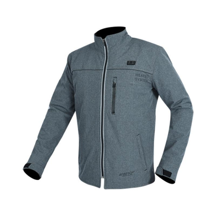 Evetis Heated Touring Jacket Heated Textile Jacket Best Leather Ny S Grey 