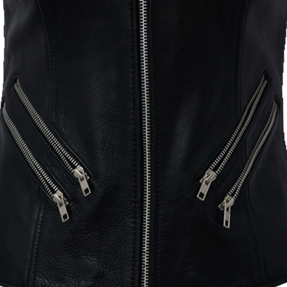 FAIR RACER Motorcycle Leather Vest