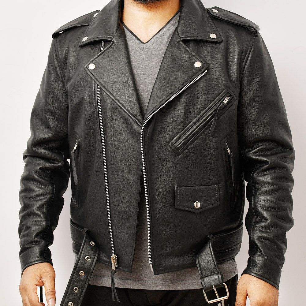 FANDOM Motorcycle Leather Jacket