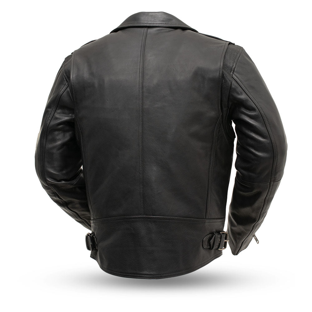 FAST SAGA Motorcycle Leather Jacket Men's Jacket Best Leather Ny   