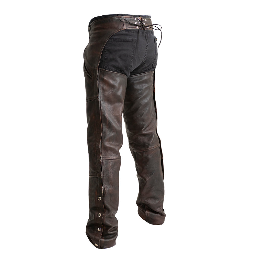 FLOSSY Motorcycle Leather Chaps Chaps Best Leather Ny   