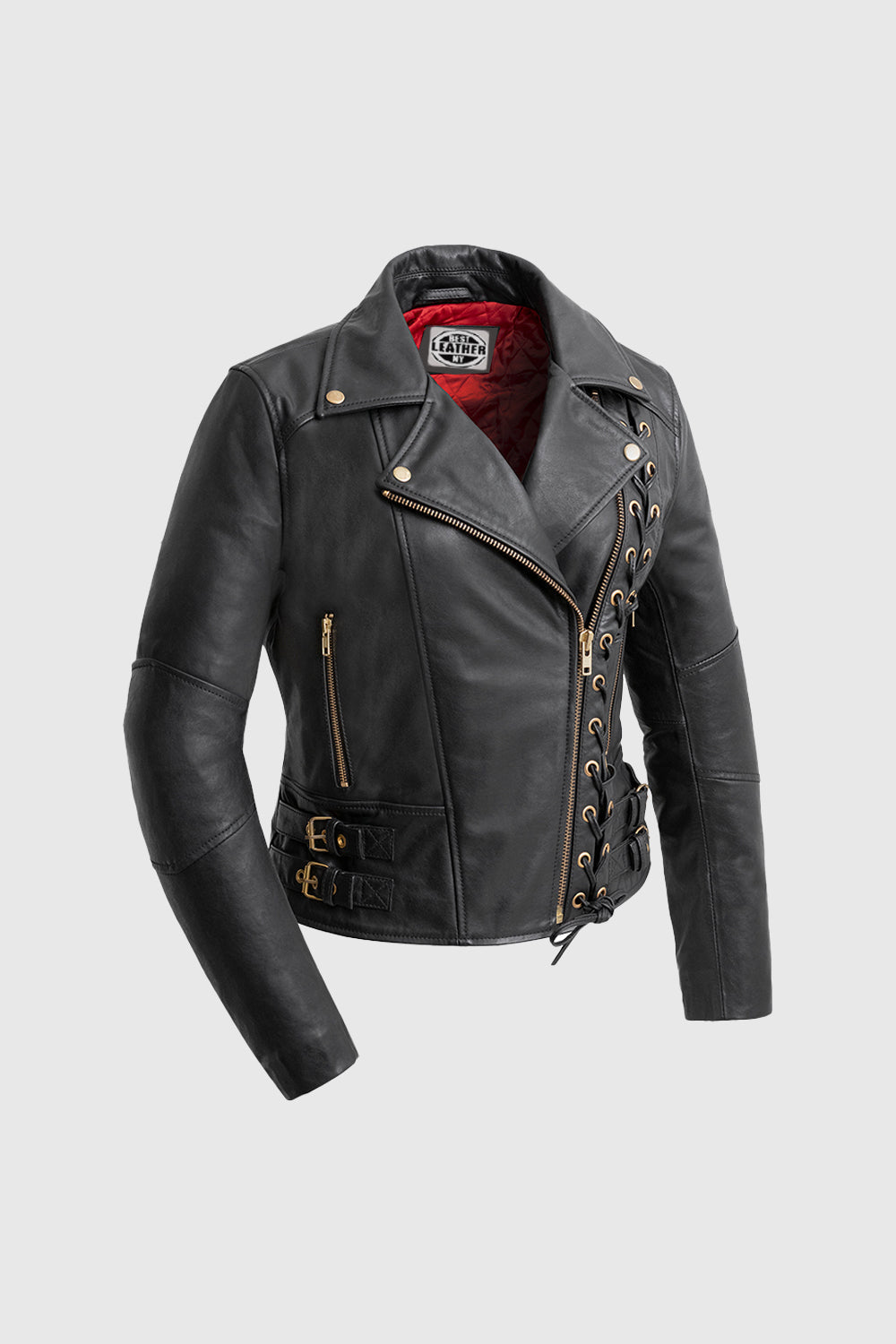Gisele - Women's Leather Jacket Jacket Best Leather Ny XS Black 