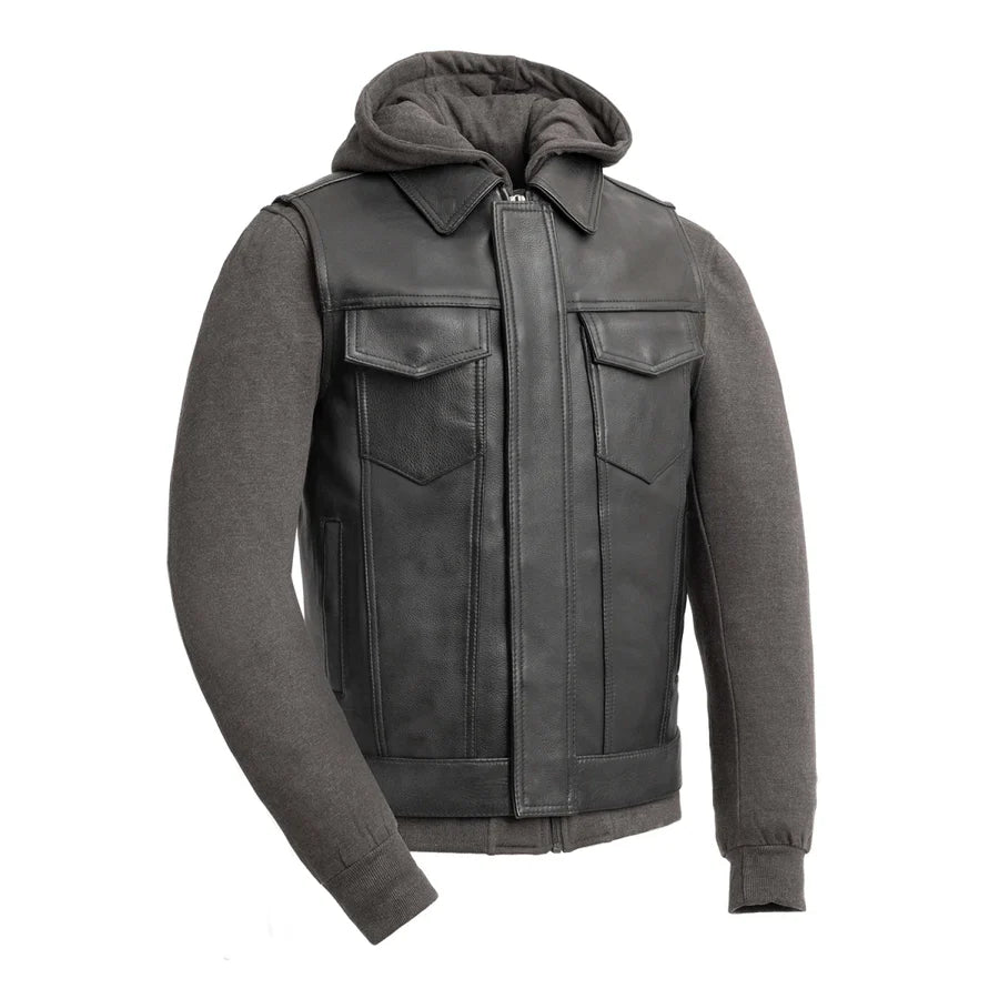 CRUZE - Motorcycle Leather Vest Men's Leather Vest Best Leather Ny