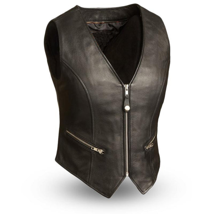 HANNA Motorcycle Leather Vest