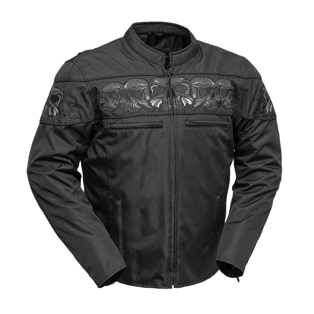 HAWKEYE Motorcycle Codura Jacket Men's Motorcycle Jacket Best Leather Ny Black S