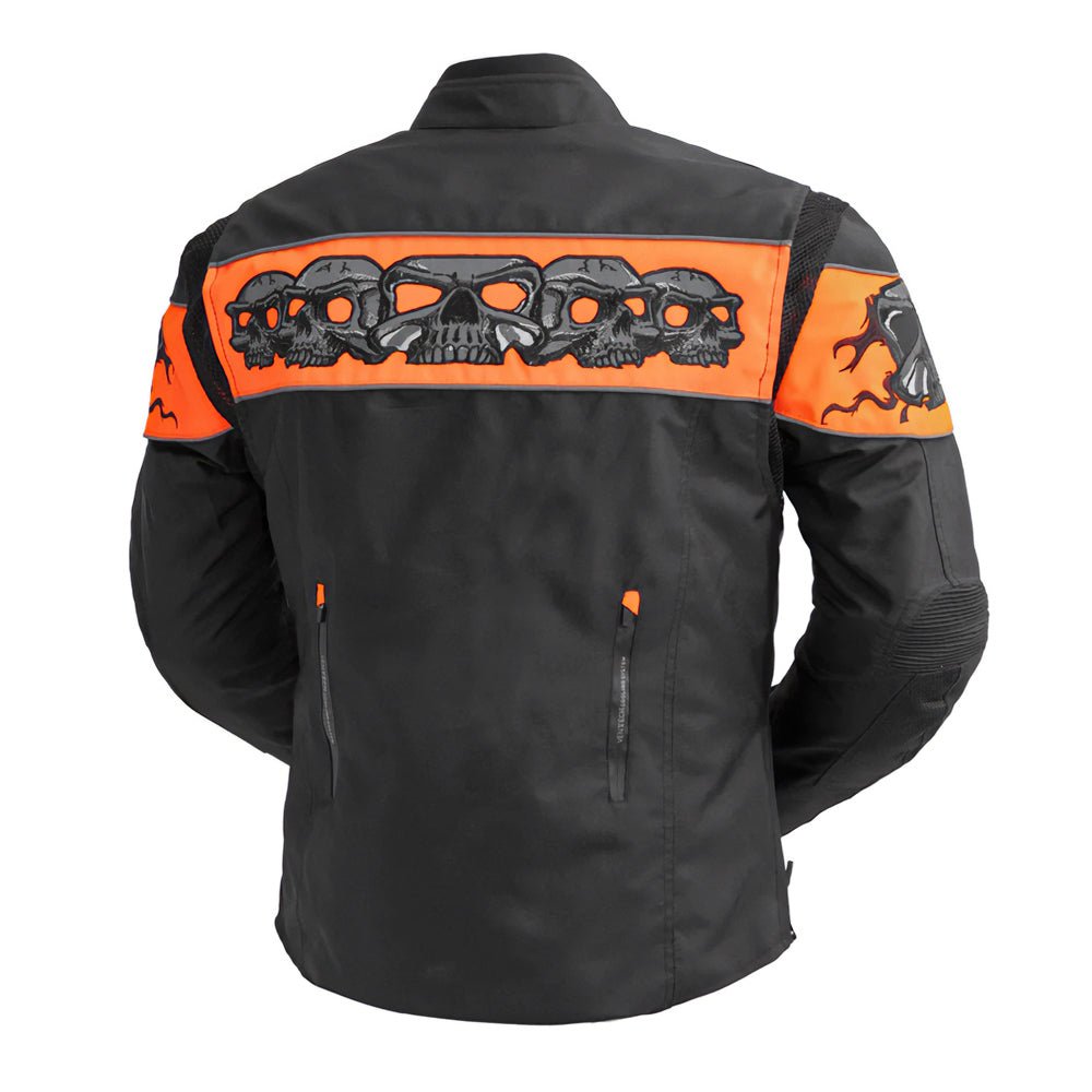 HAWKEYE Motorcycle Codura Jacket Men's Motorcycle Jacket Best Leather Ny