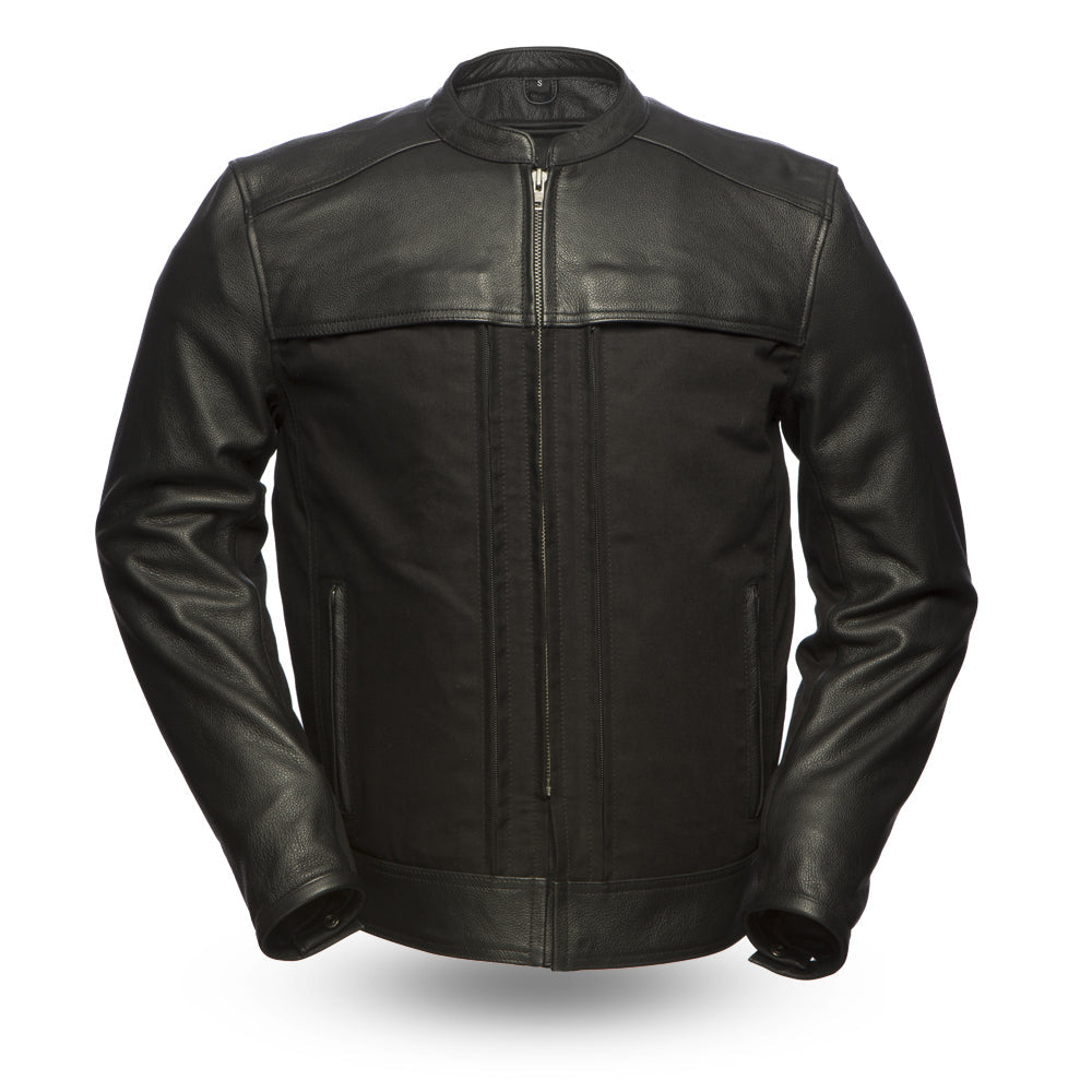 INVADER Motorcycle Leather/Textile Jacket Men's Jacket Best Leather Ny M  