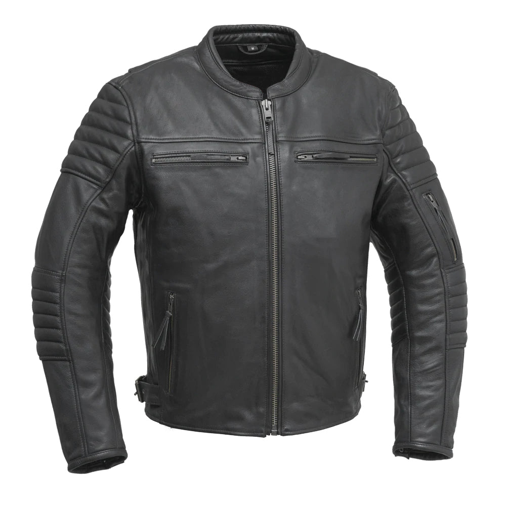 KINGS Motorcycle Leather Jacket Men's Jacket Best Leather Ny   