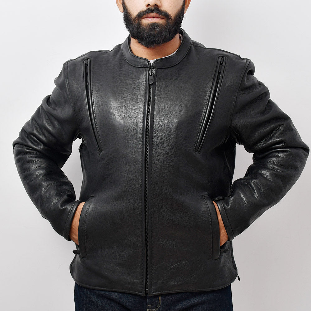 KOMBAT Motorcycle Leather Jacket