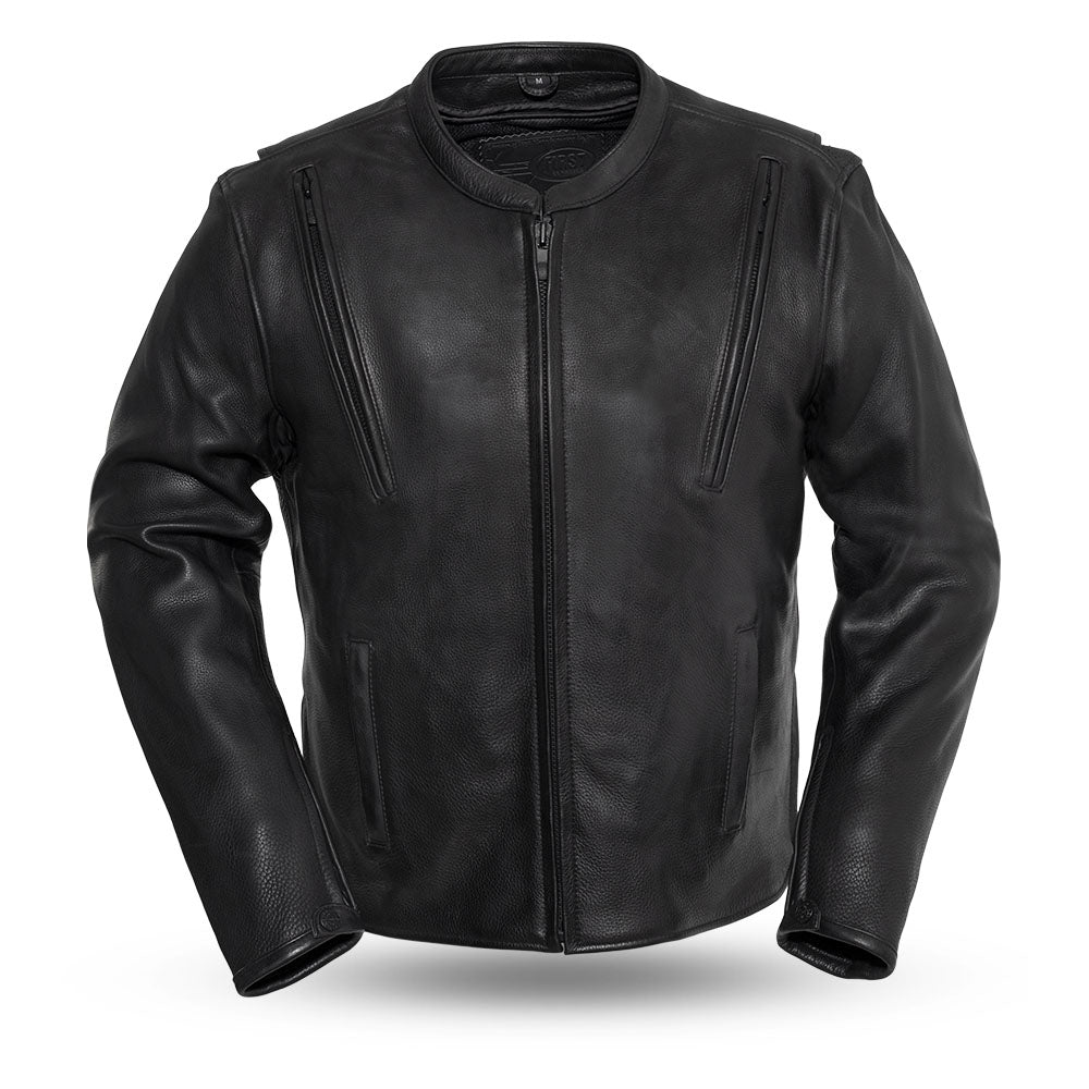 KOMBAT Motorcycle Leather Jacket Men's Jacket Best Leather Ny S Black 