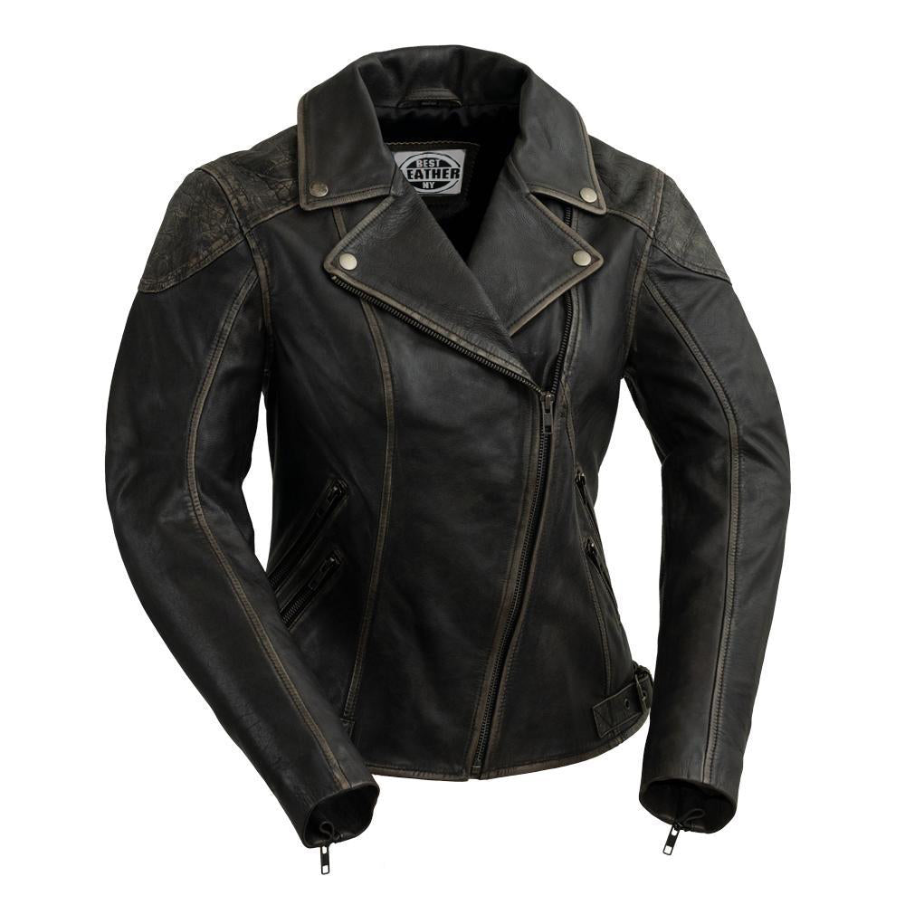 Lagertha Women s Fashion Lambskin Leather Jacket