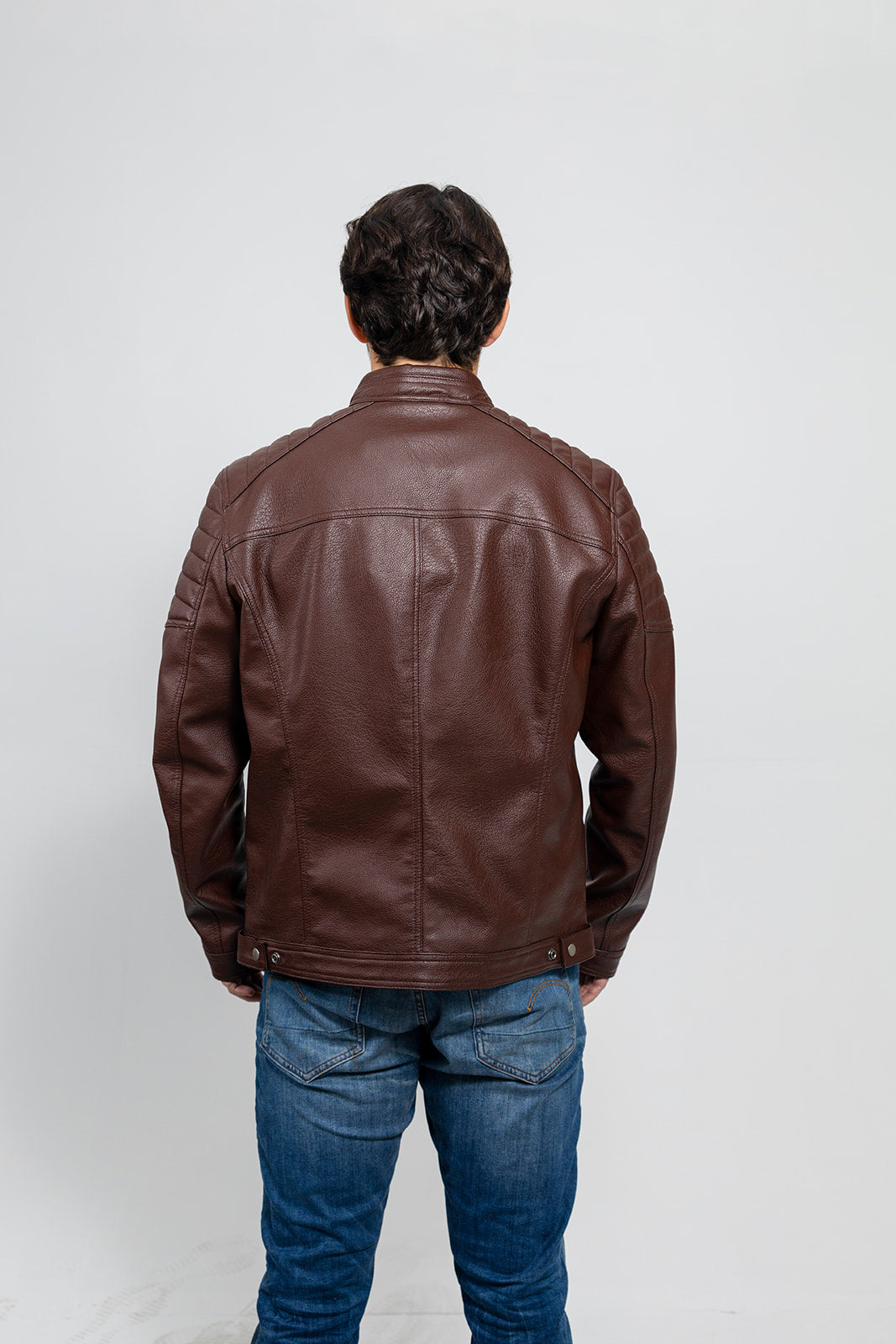 Logan - Men's Vegan Faux Leather Jacket Men's Vegan Jacket Best Leather Ny