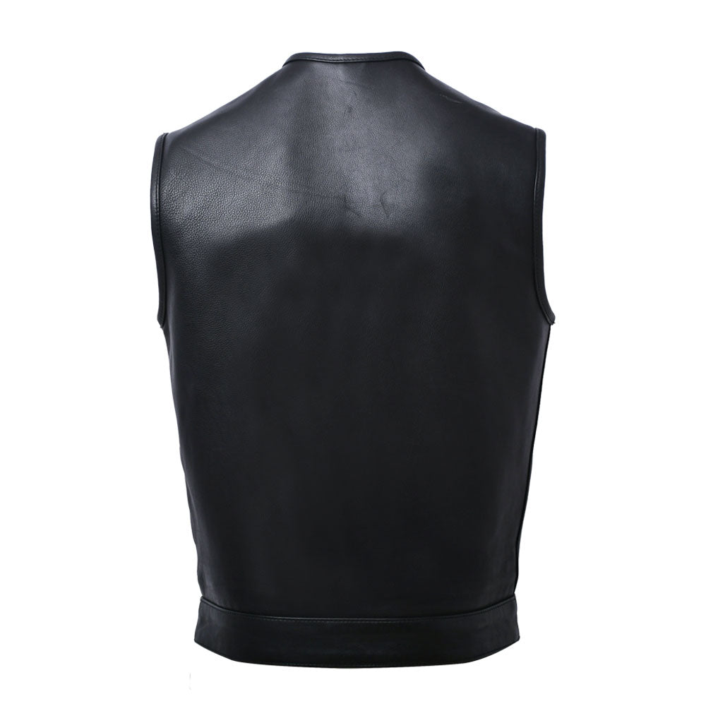 LOGAN - Motorcycle Leather Vest