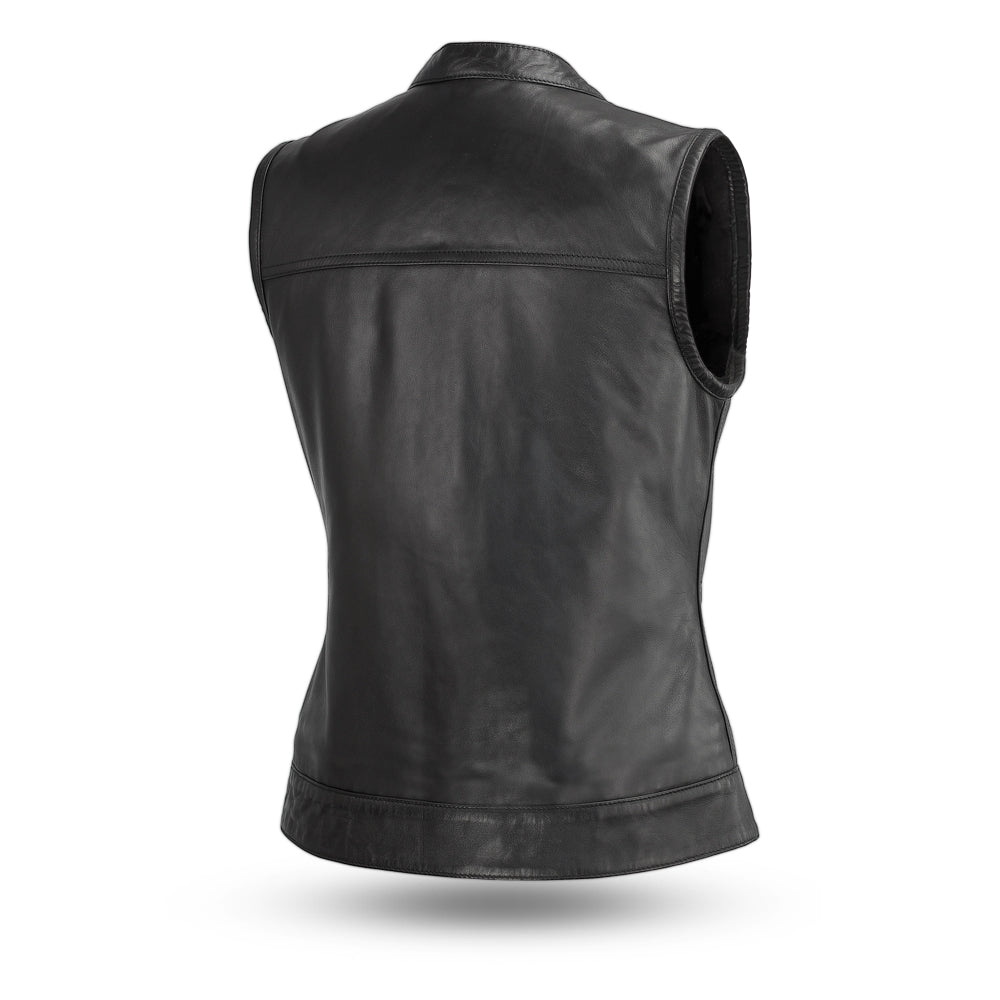 ARYA Motorcycle Leather Vest Women's Leather Vest Best Leather Ny