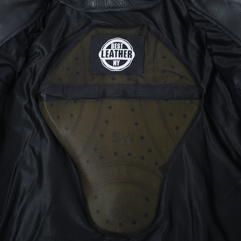 MARTIAL Motorcycle Twill/Leather Jacket Men's Motorcycle Jacket Best Leather Ny