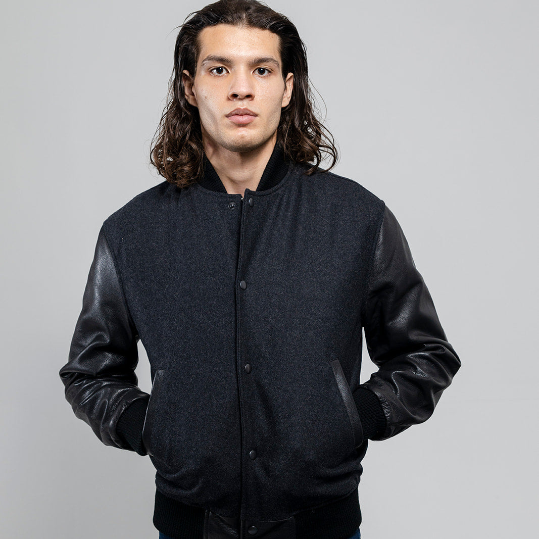 Varsity - Men's Fashion Woolen/Leather Jacket Men's Fashion Leather Jacket Best Leather Ny