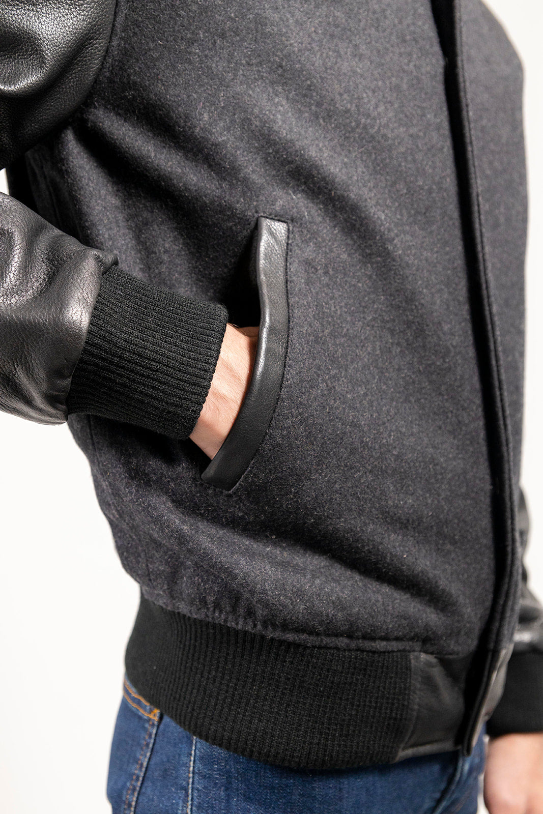 Varsity - Men's Fashion Woolen/Leather Jacket Men's Fashion Leather Jacket Best Leather Ny