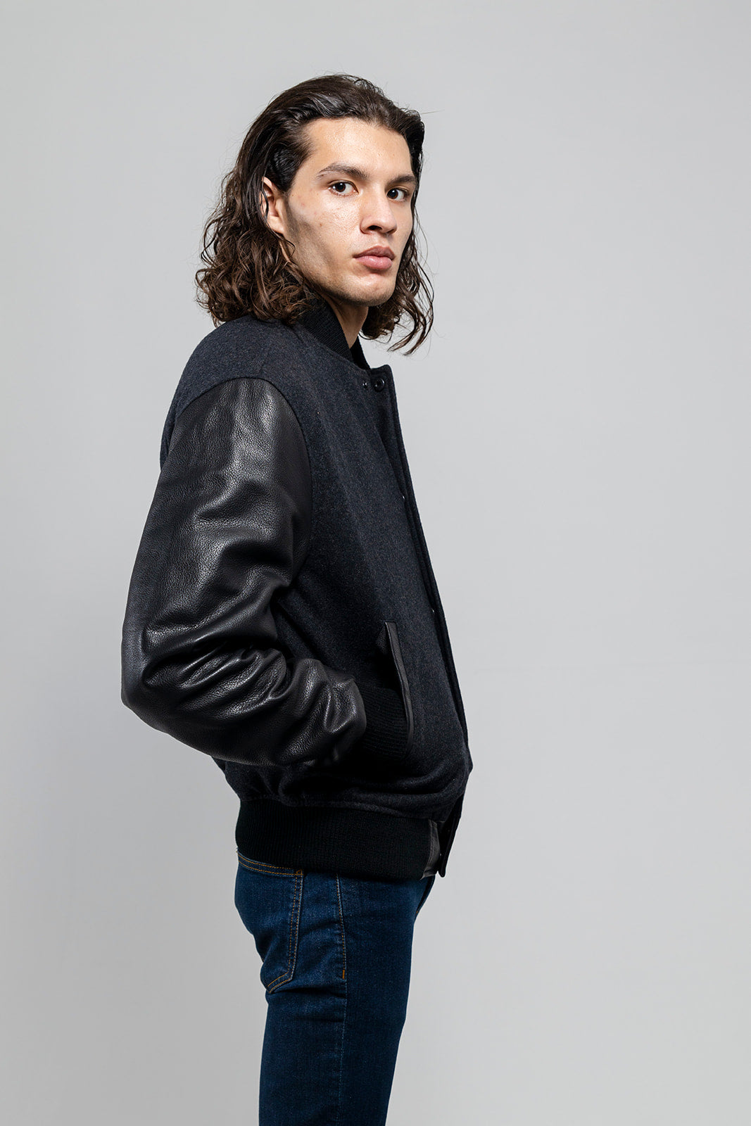 Varsity - Men's Fashion Woolen/Leather Jacket Men's Fashion Leather Jacket Best Leather Ny