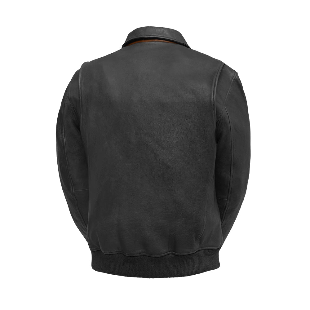 Striker Moto Bomber - Men's Leather Jacket Men's Motorcycle Jacket Best Leather NY Company