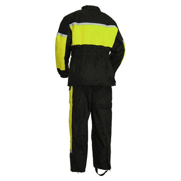 motorcycle rain gear best Men's Motorcycle Rain Suit 4XL / Neon Green