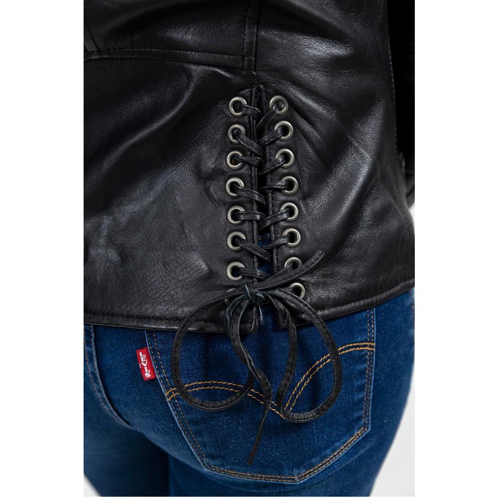 Princess - Women's Fashion Lambskin Leather Jacket (Black) Women's Fashion Leather Jacket Best Leather Ny