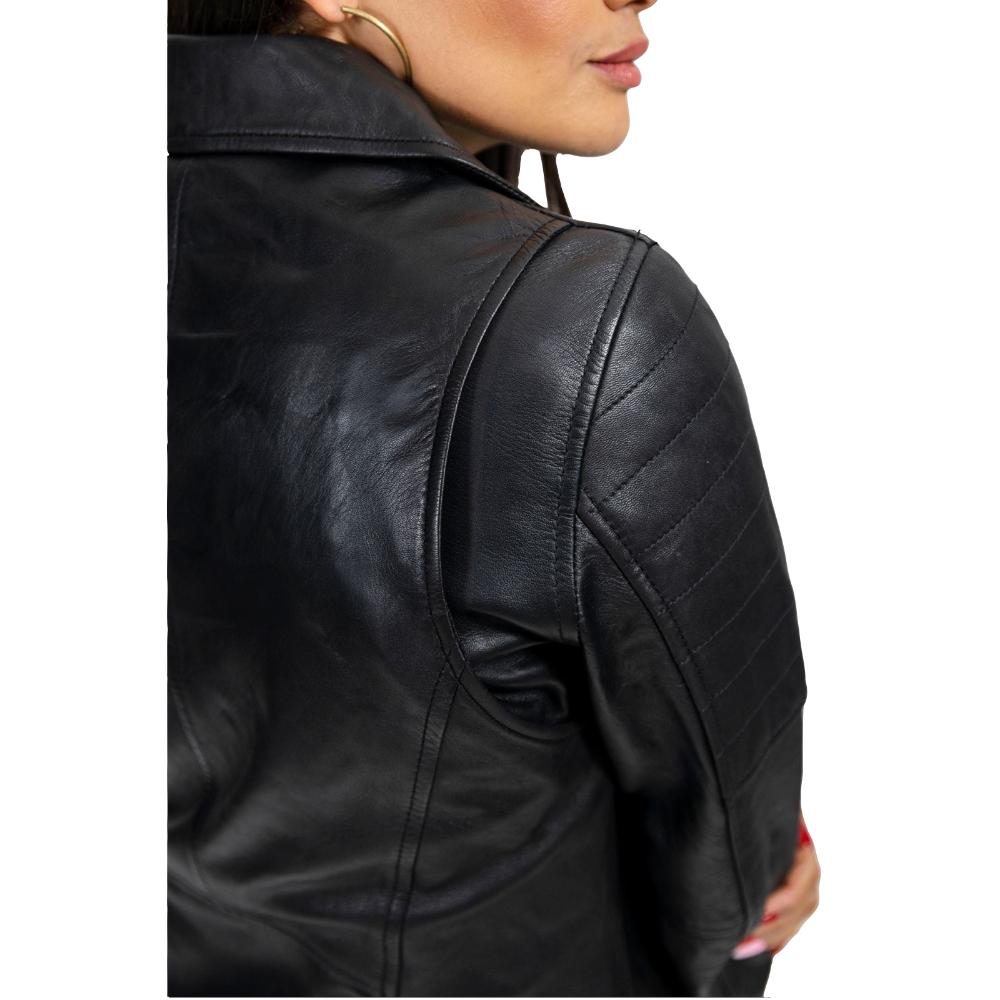 Princess - Women's Fashion Lambskin Leather Jacket (Black) Women's Fashion Leather Jacket Best Leather Ny