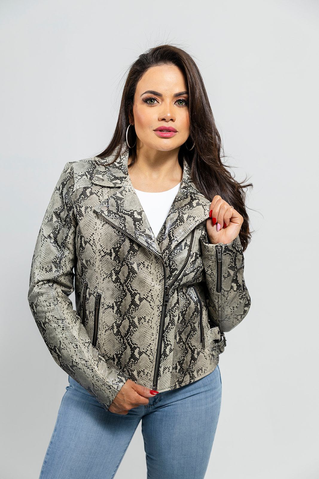 Python - Women's Fashion Leather Jacket Women's Leather Jacket Best Leather Ny