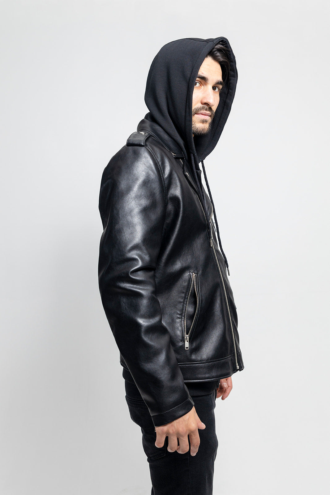 Ralph - Men's Vegan Faux Leather Jacket Men's Vegan Jacket Best Leather Ny