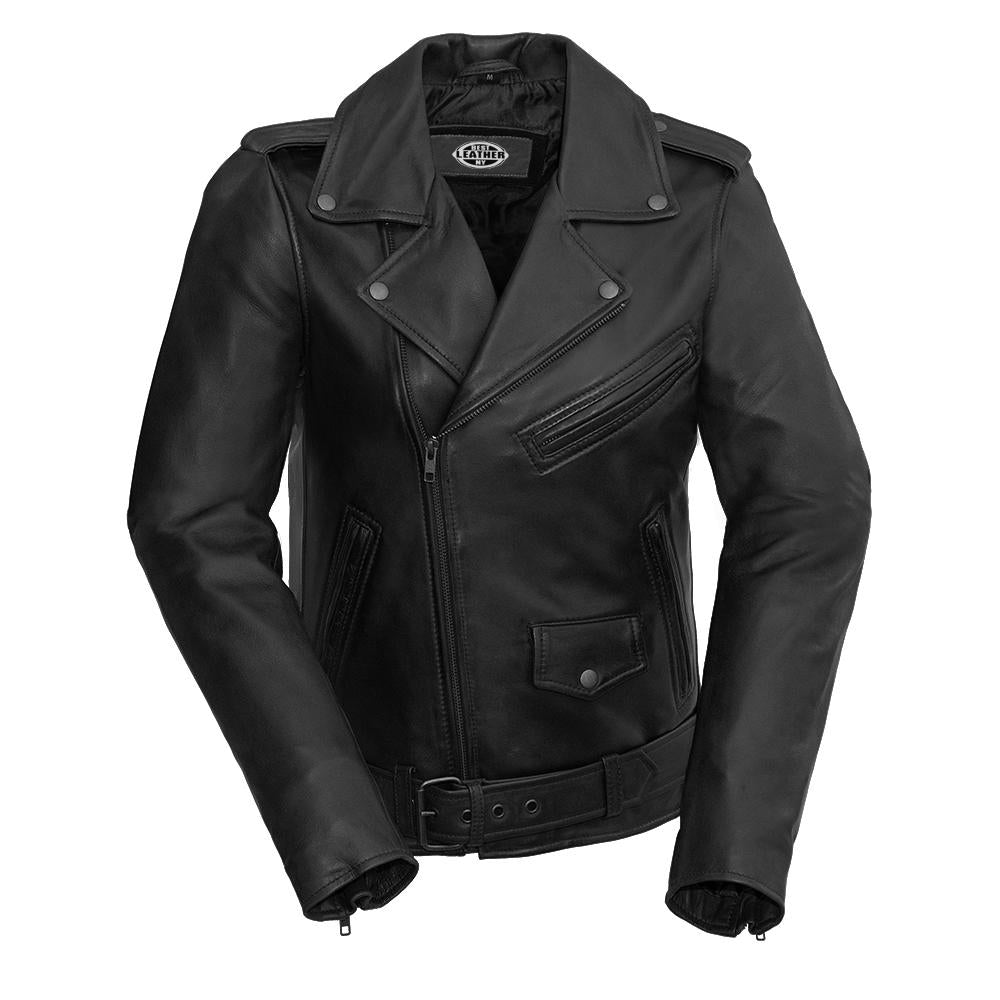 Rebel - Women's Fashion Lambskin Leather Jacket (Black) Women's Jacket Best Leather Ny XS  