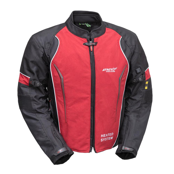 Retrofit Heated Racing Textile Jacket Heated Textile Jacket Best Leather Ny S Red 