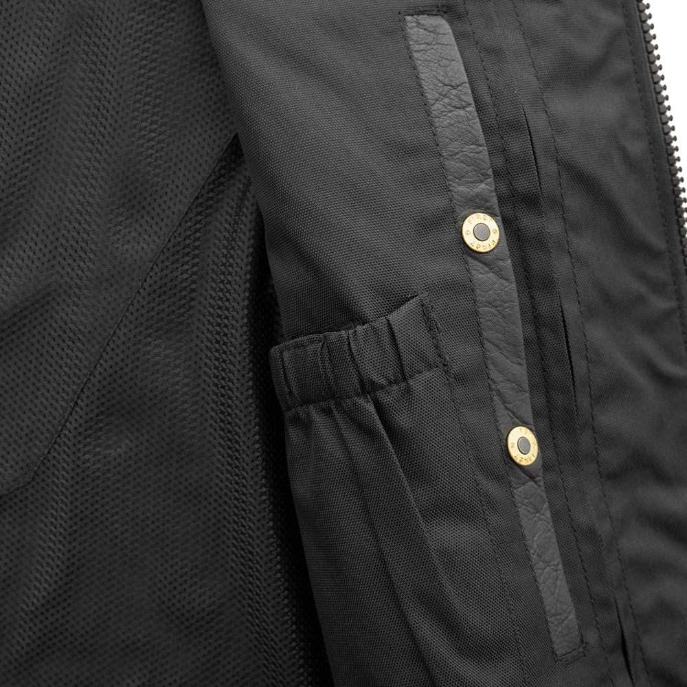 ROX - Motorcycle Leather Vest Men's Leather Vest Best Leather Ny
