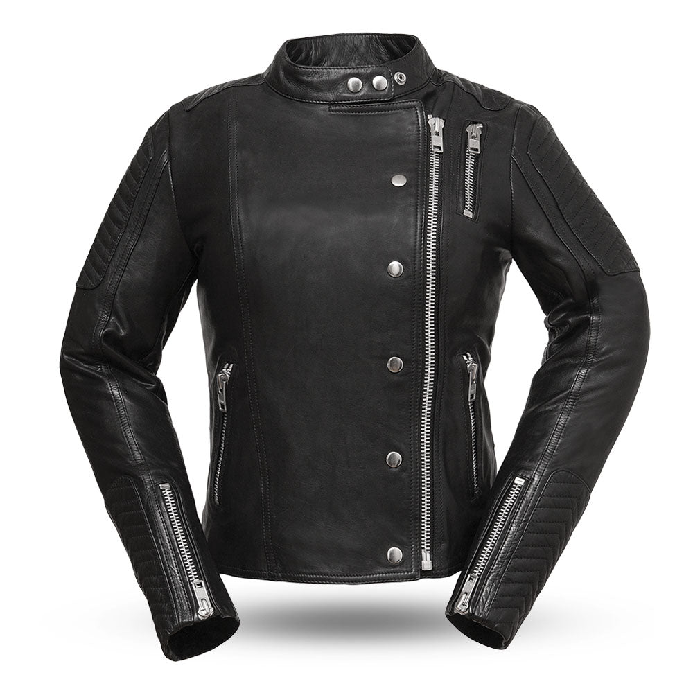 SANSA PRINCESS Motorcycle Leather Jacket Women's Jacket Best Leather Ny XS Black 