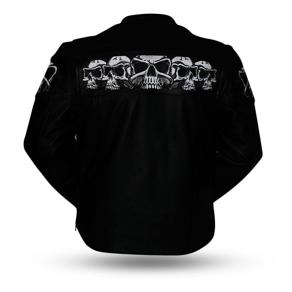 MORTAL Men's Leather Motorcycle Jacket Men's Motorcycle Jacket Best Leather Ny
