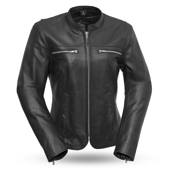 SEXY WORRIOR Motorcycle Leather Jacket Women's Jacket Best Leather Ny XS  