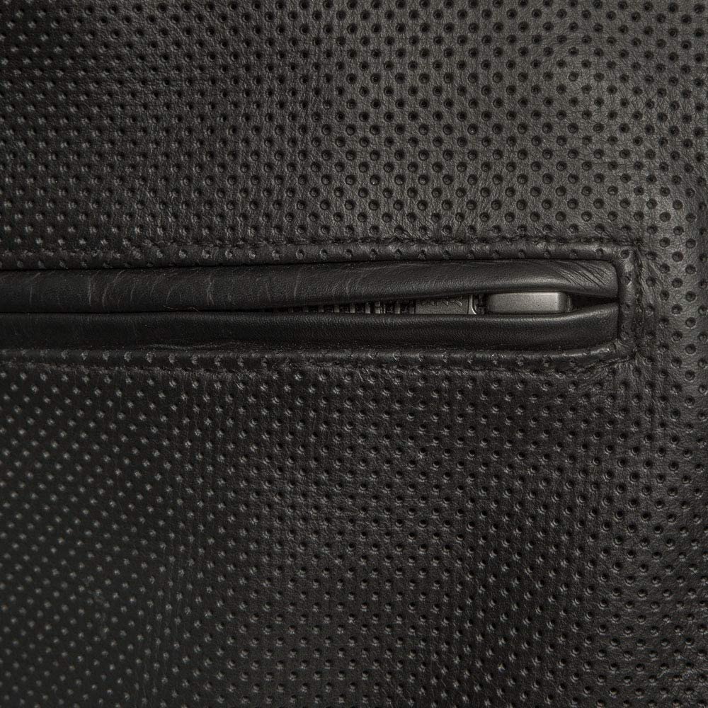 STAR Motorcycle Perforated Leather Jacket Men's Motorcycle Jacket Best Leather Ny