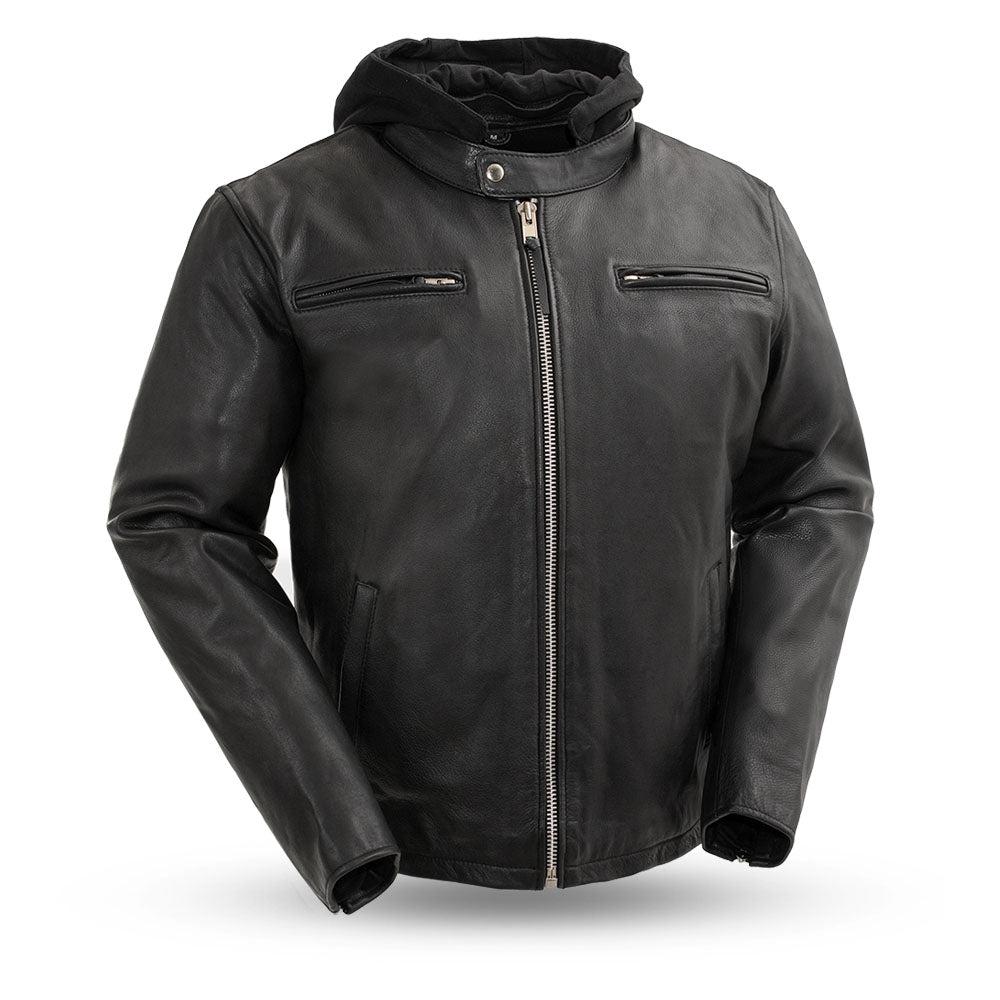 STREET SMART Motorcycle Leather Jacket Men's Jacket Best Leather Ny Black S 