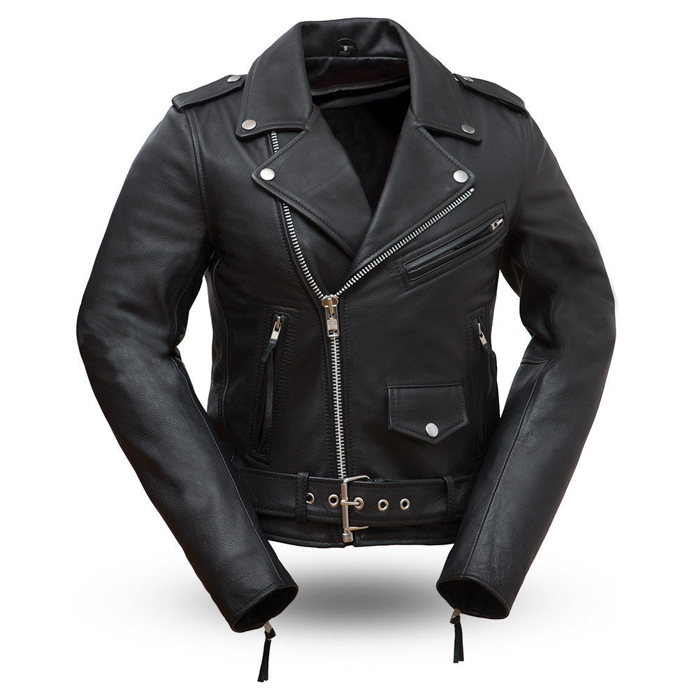 SUPASTAR LADY Motorcycle Leather Jacket Women's Motorcycle Leather Jacket Best Leather Ny Black XS