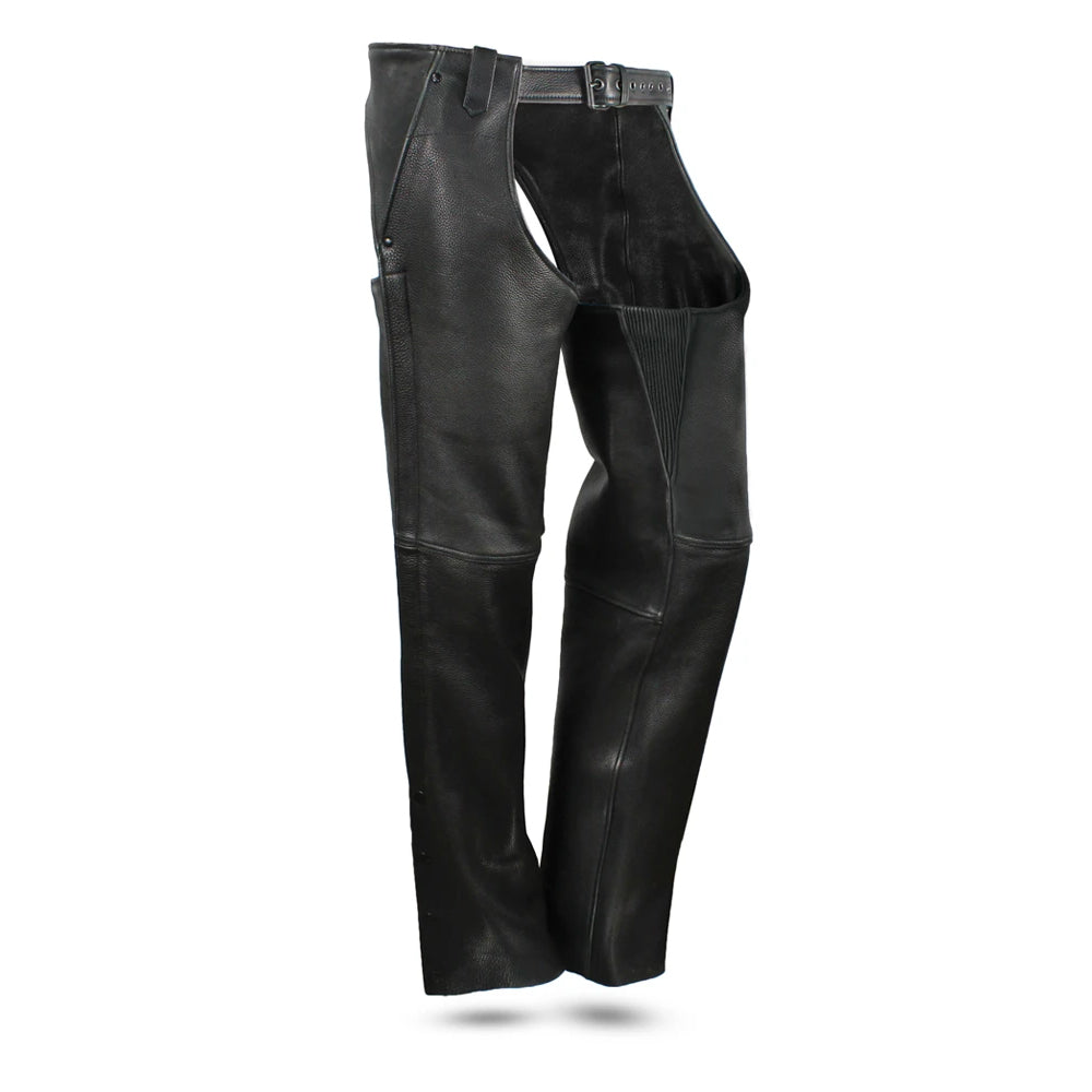 SWANK Motorcycle Platinum Leather Chaps Leather Chaps Best Leather Ny XS